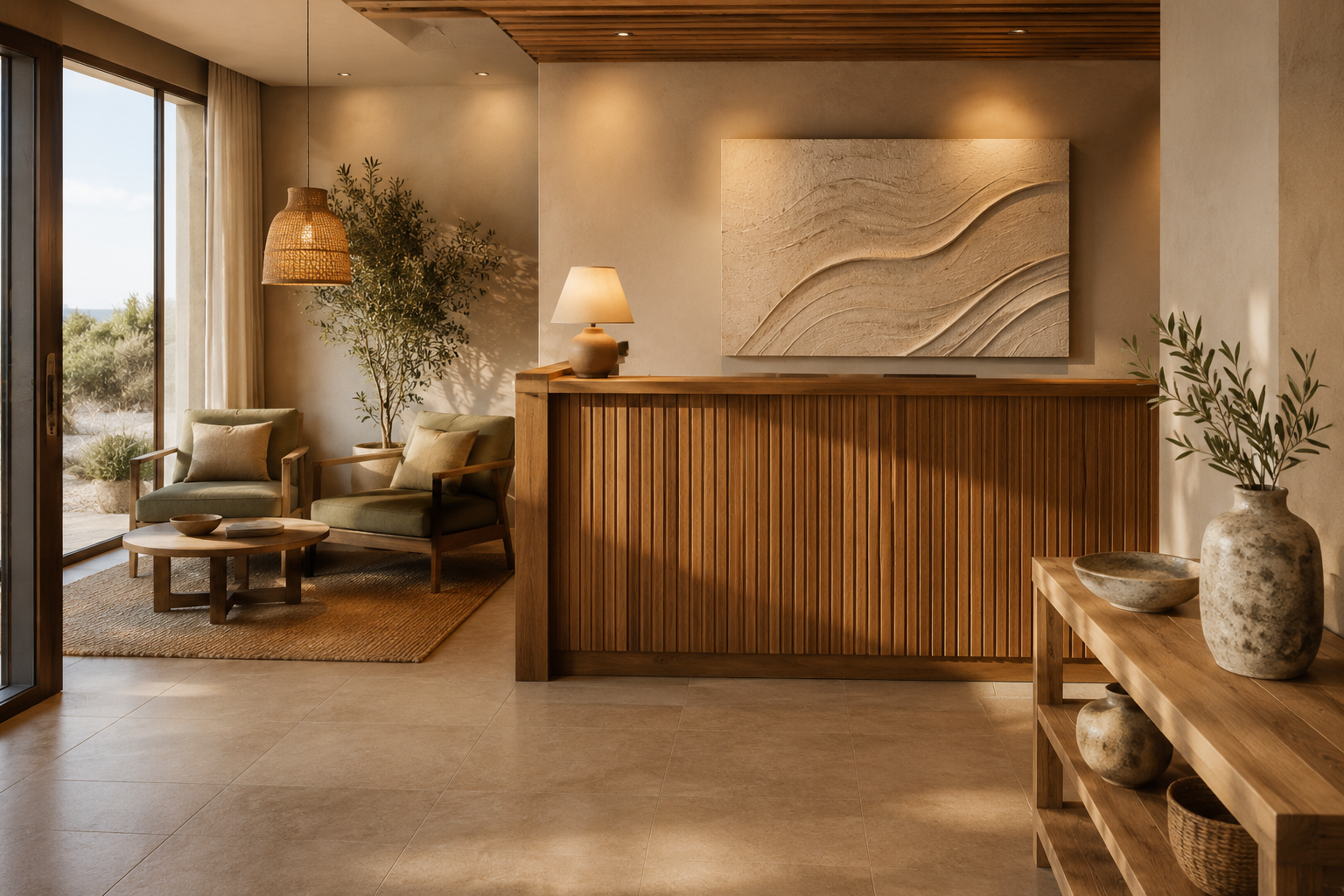 Lobby del hotel